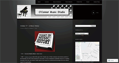 Desktop Screenshot of oconnormusicstudio.com